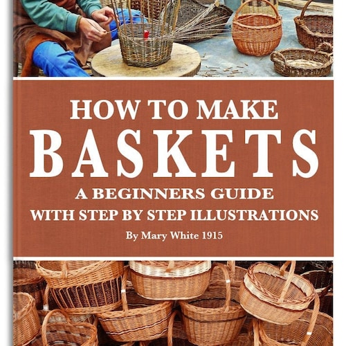 Vintage HOW to MAKE BASKETS Illustrated Beginners Tutorial Etsy