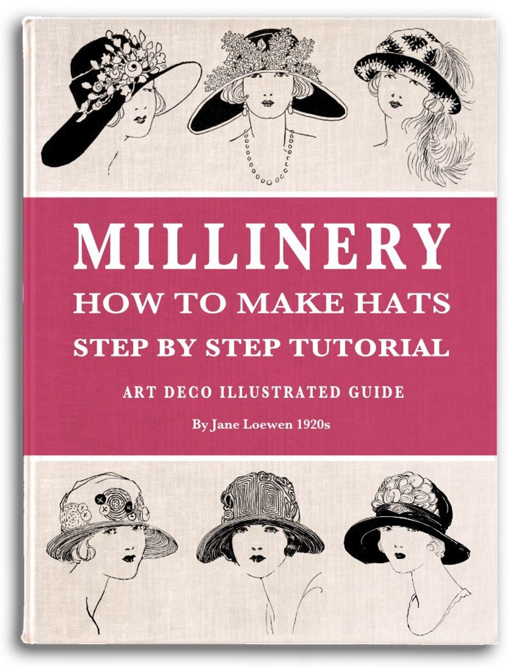 Millinery Art Deco Hats & Fascinators Tutorial (PDF Download) Etsy