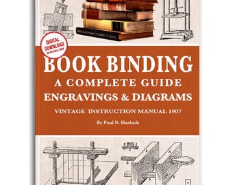 Guía de encuadernación de libros antiguos: Manual ilustrado de 1907 (Descarga en PDF)