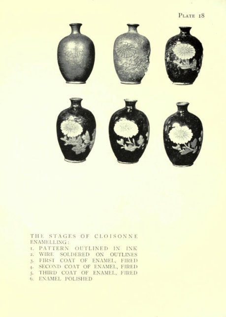 The ART of ENAMELLING on METAL A Vintage Illustrated Book