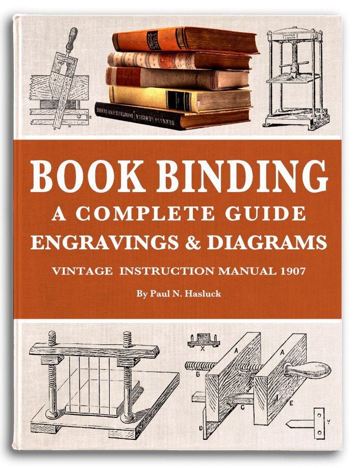 Vintage Book Binding Guide: Illustrated 1907 Manual (PDF