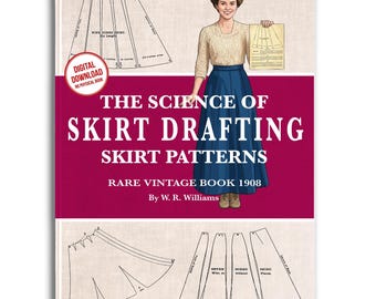 Victorian Skirt Patterns: 1908 Drafting Guide (PDF Download)