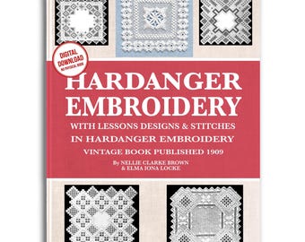 ハーダンガー刺繍のステッチとレッスン、描かれた糸を使った作業