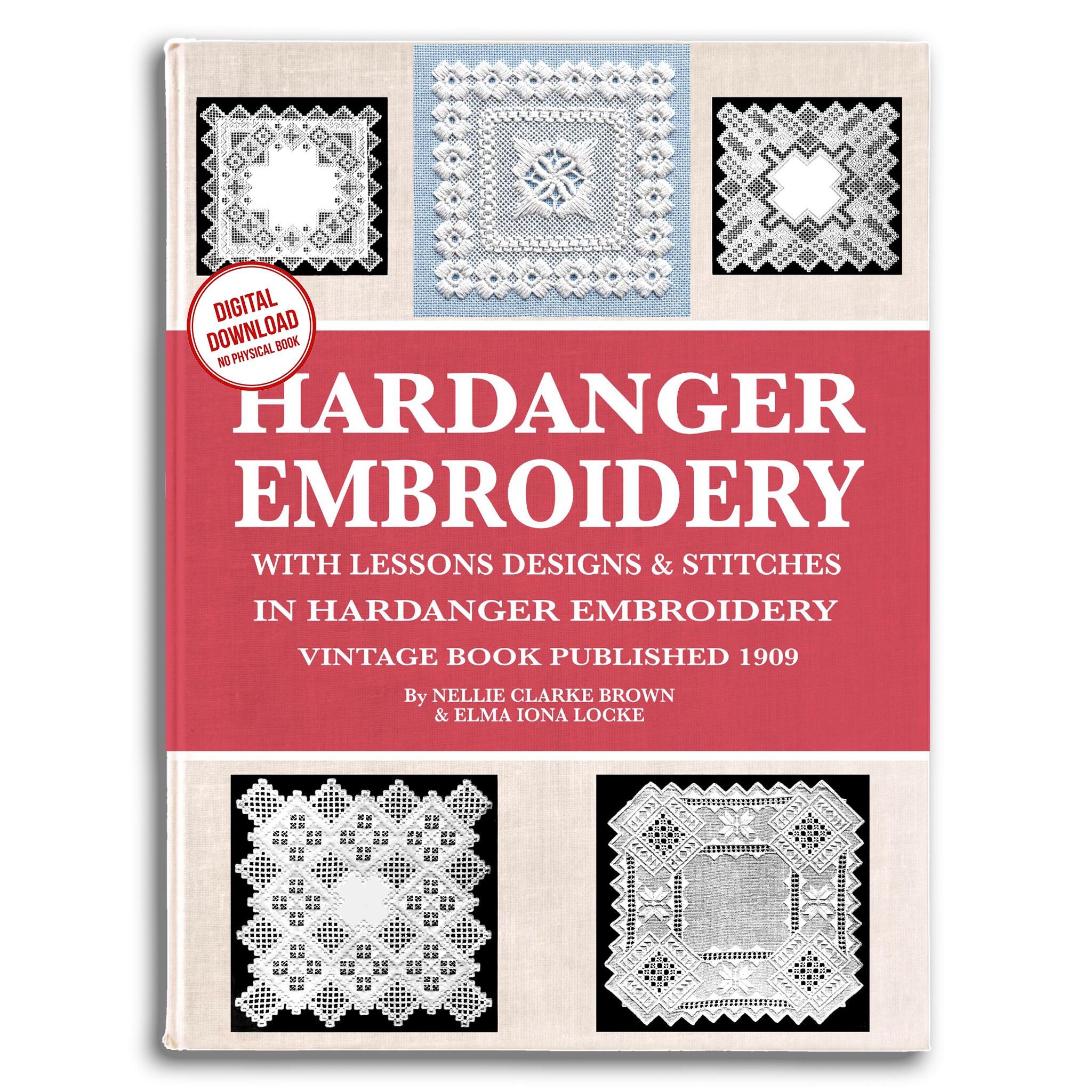 ハーダンガー刺繍：ステッチとレッスン、1909年のデザイン（PDF