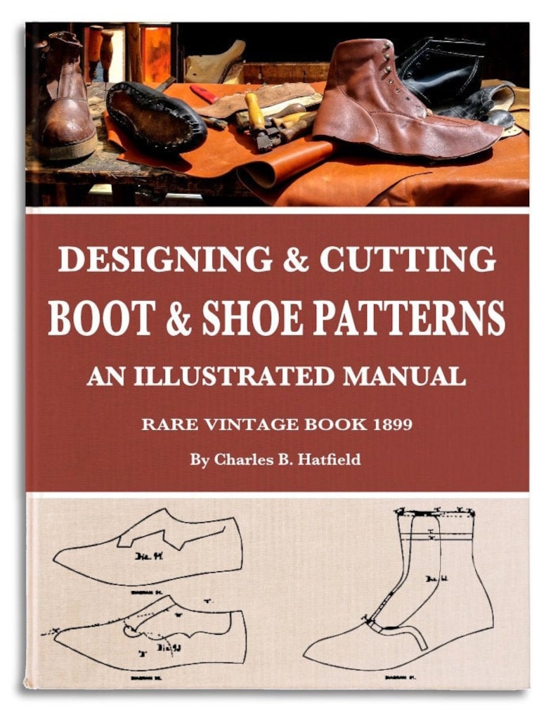 DESIGNING and CUTTING Boot Shoe PATTERNS How to Make Shoes Etsy