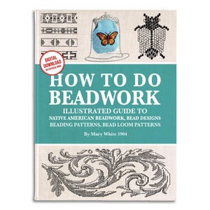 Zelfstudie kralen: Indiase kralenhandwerkontwerpen (afdrukbare pdf)