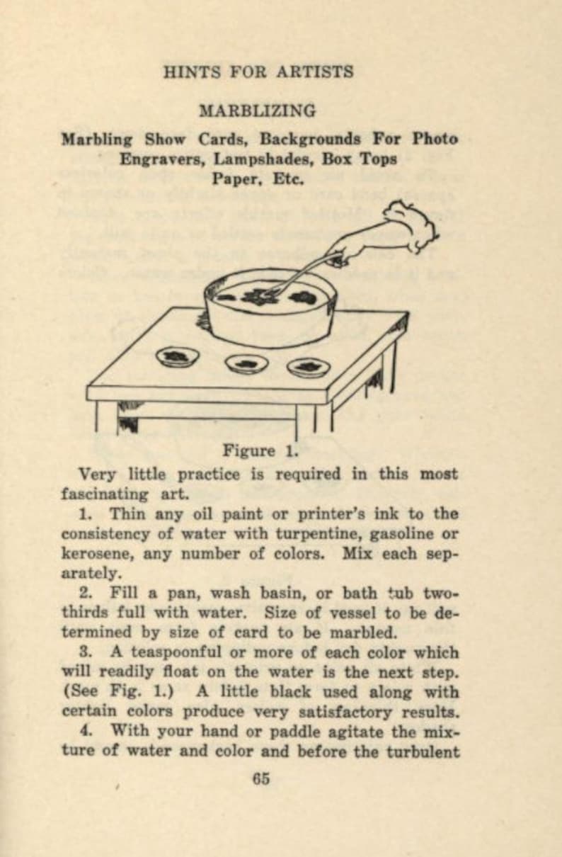Peut inclure: Une illustration en noir et blanc d'une main remuant un bol de liquide avec une cuill&egrave;re. Le bol est pos&eacute; sur une table avec trois petits bols. La l&eacute;gende indique "Figure 1."