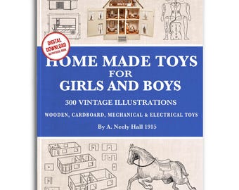 Vintage Toy Making: Illustrated Patterns, 1915 (PDF Download)