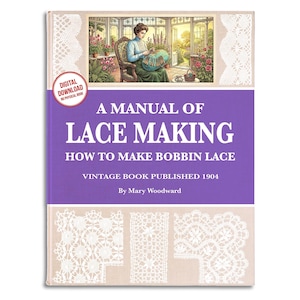 Bobbin Lace Making Tutorial: Cluny & Torchon Patterns (PDF Download)