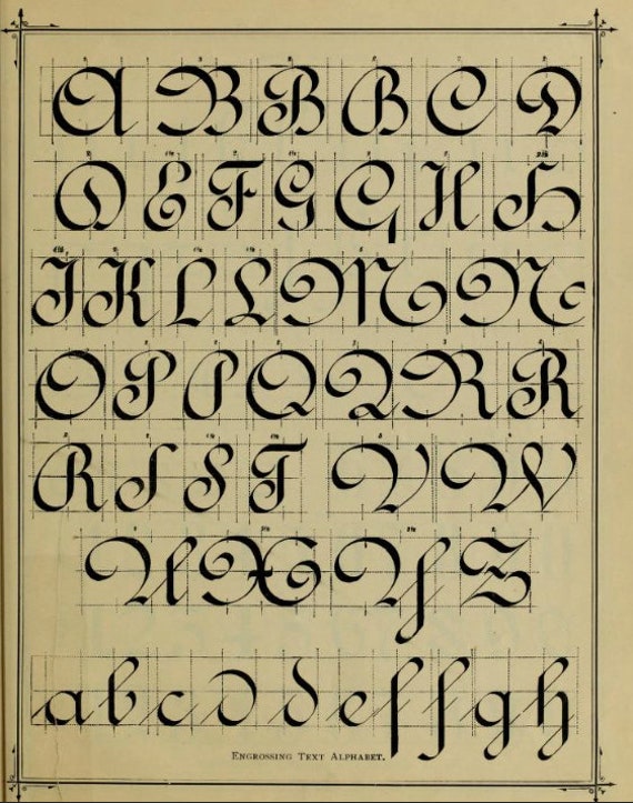 Ornamental Penmanship: Two Eighteenth-Century English