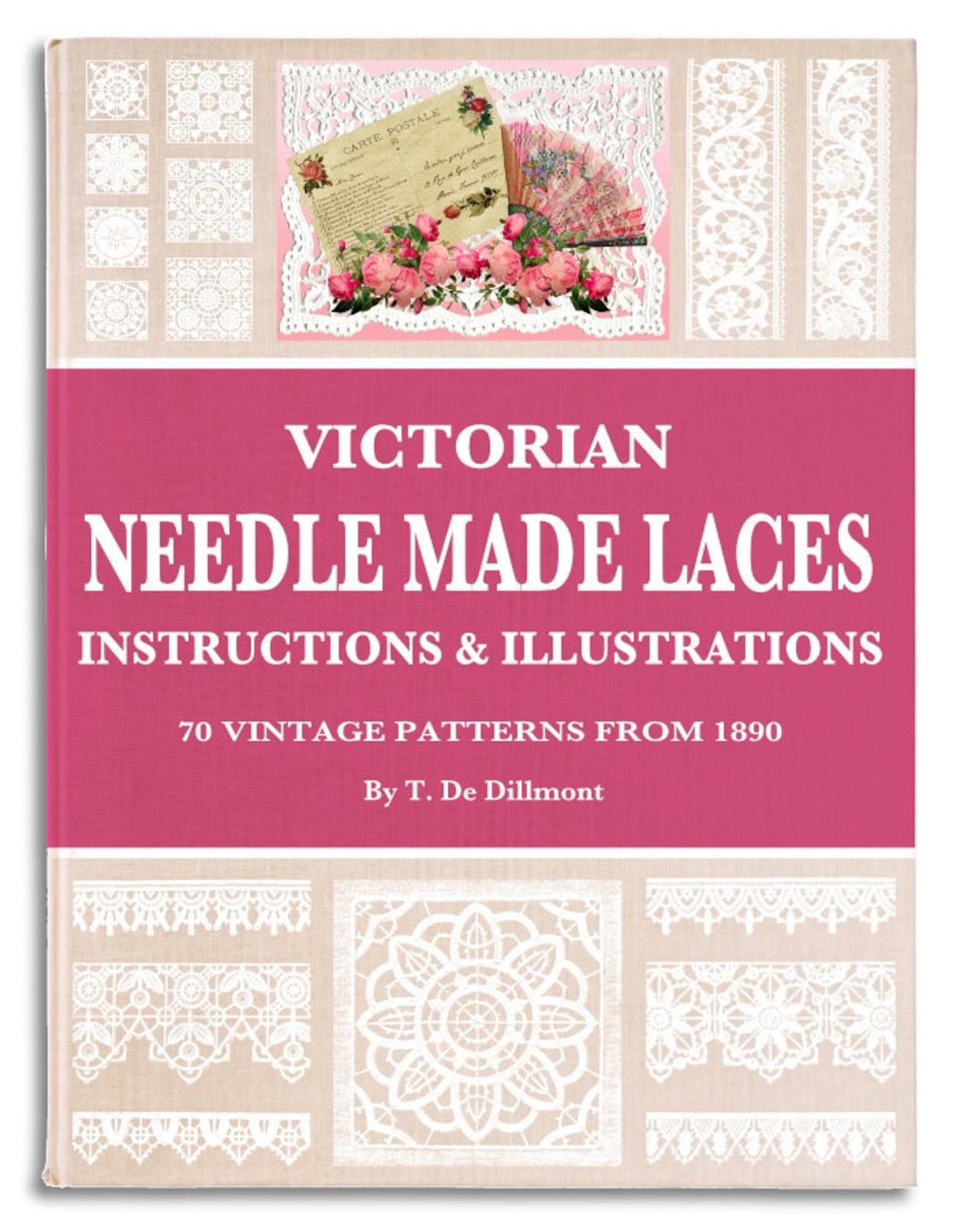 70 VICTORIAN LACE PATTERNS Book for Needle Made Laces With Etsy