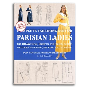 1920s Tailoring System: Vintage Dress Patterns, Art Deco Fashion (PDF Download)