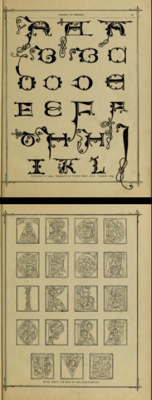 Vintage Calligraphy Alphabets: Ornamental Penmanship Designs