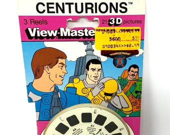 ViewMaster Centurions 3 Reels on Card NEW 