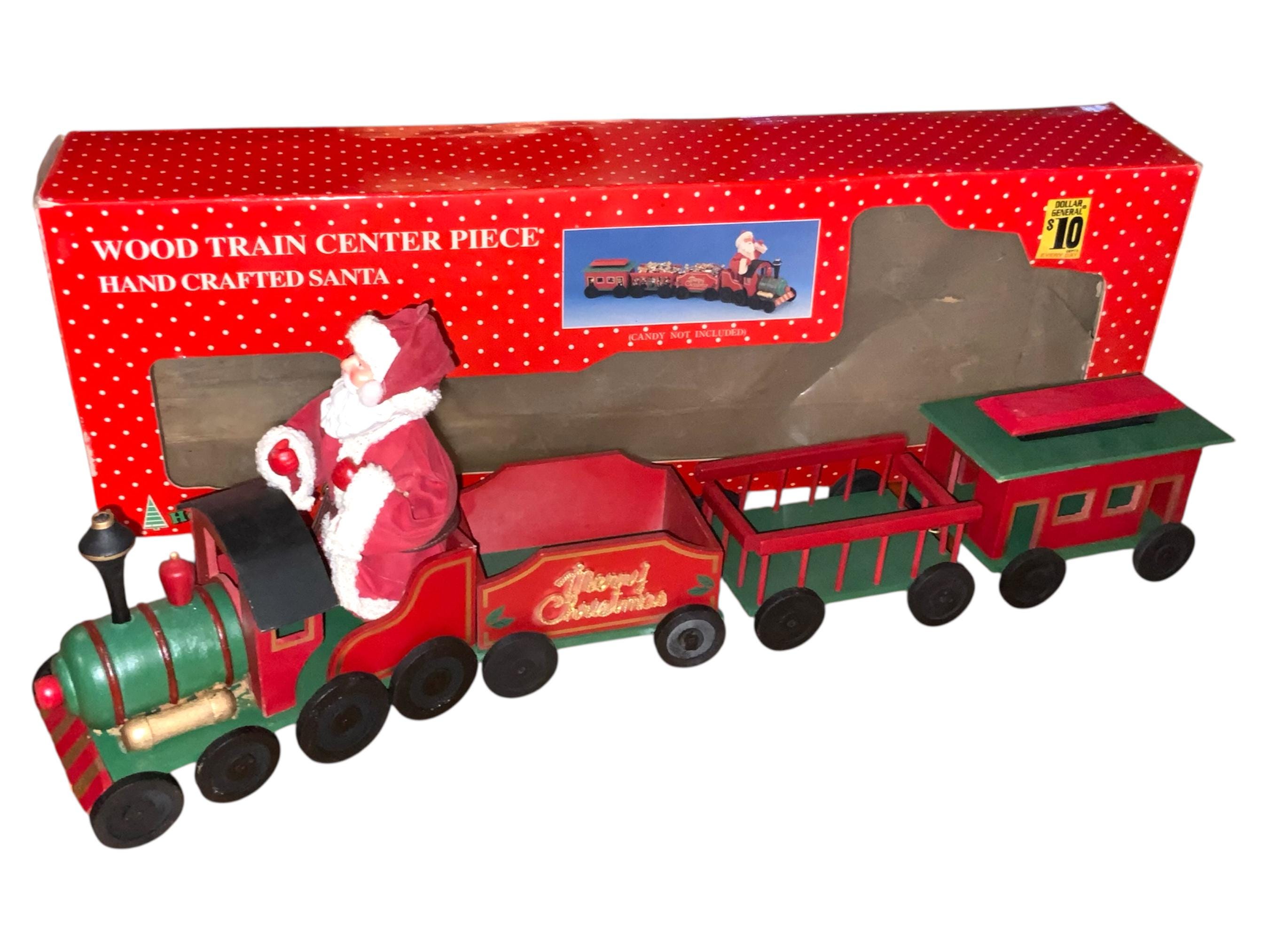 Polar Express Small Cardboard Train Diy 3D Christmas Train Paper