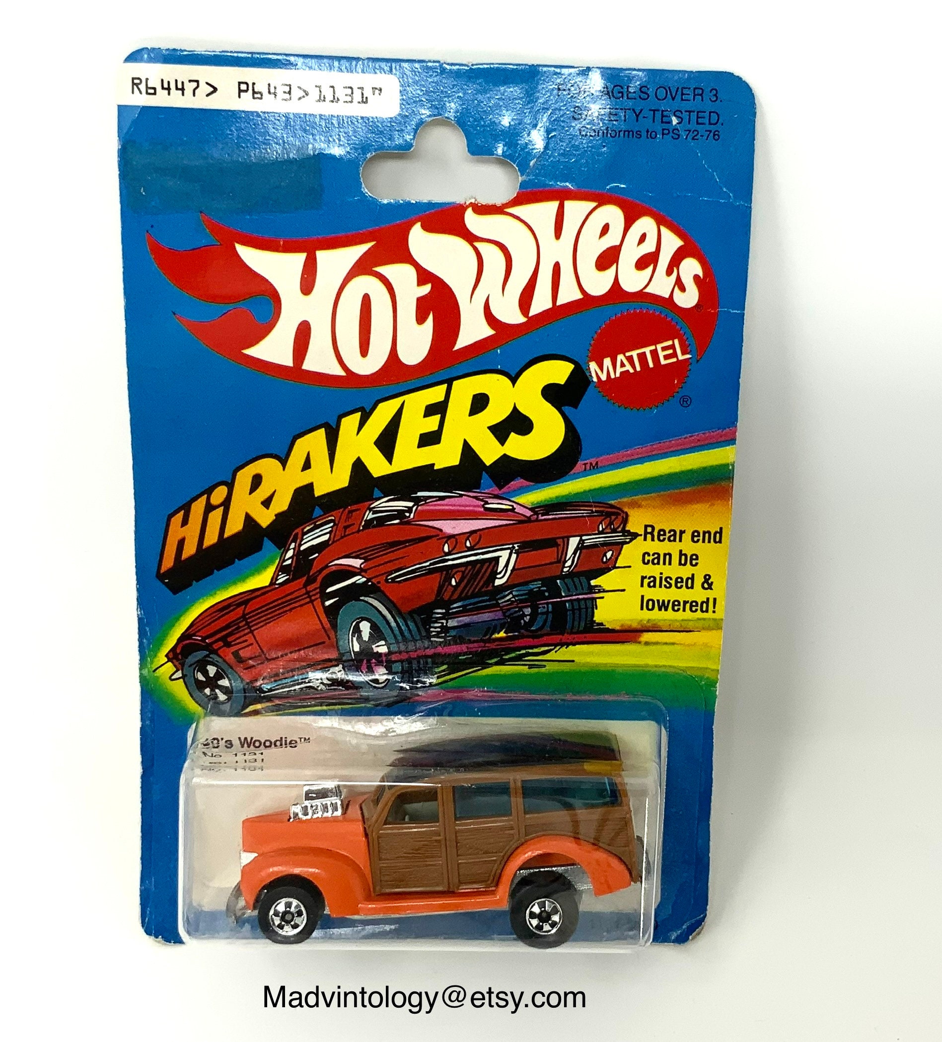 Vintage 1979 Hirakers 40s Woodie Hot 