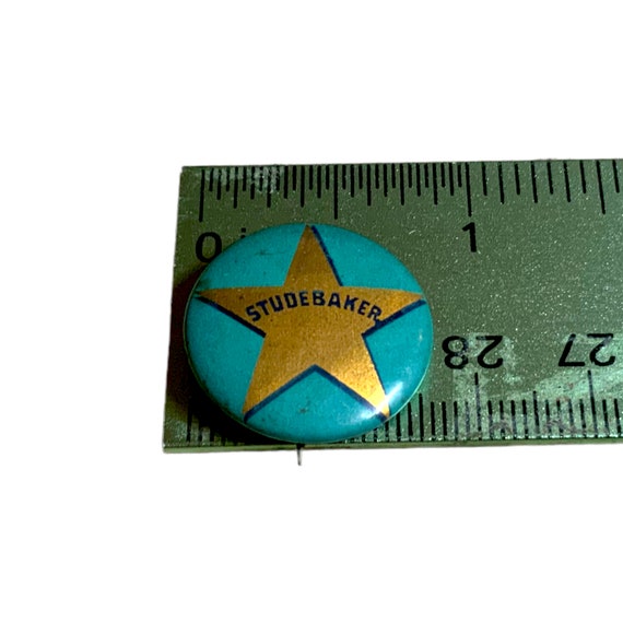 Vintage Studebaker Gold Star Automobile Car Badge… - image 3