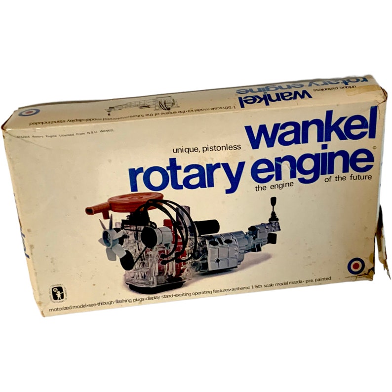 Vintage Wankel Rotary Engine Model Car Kit Motor Unopened Etsy