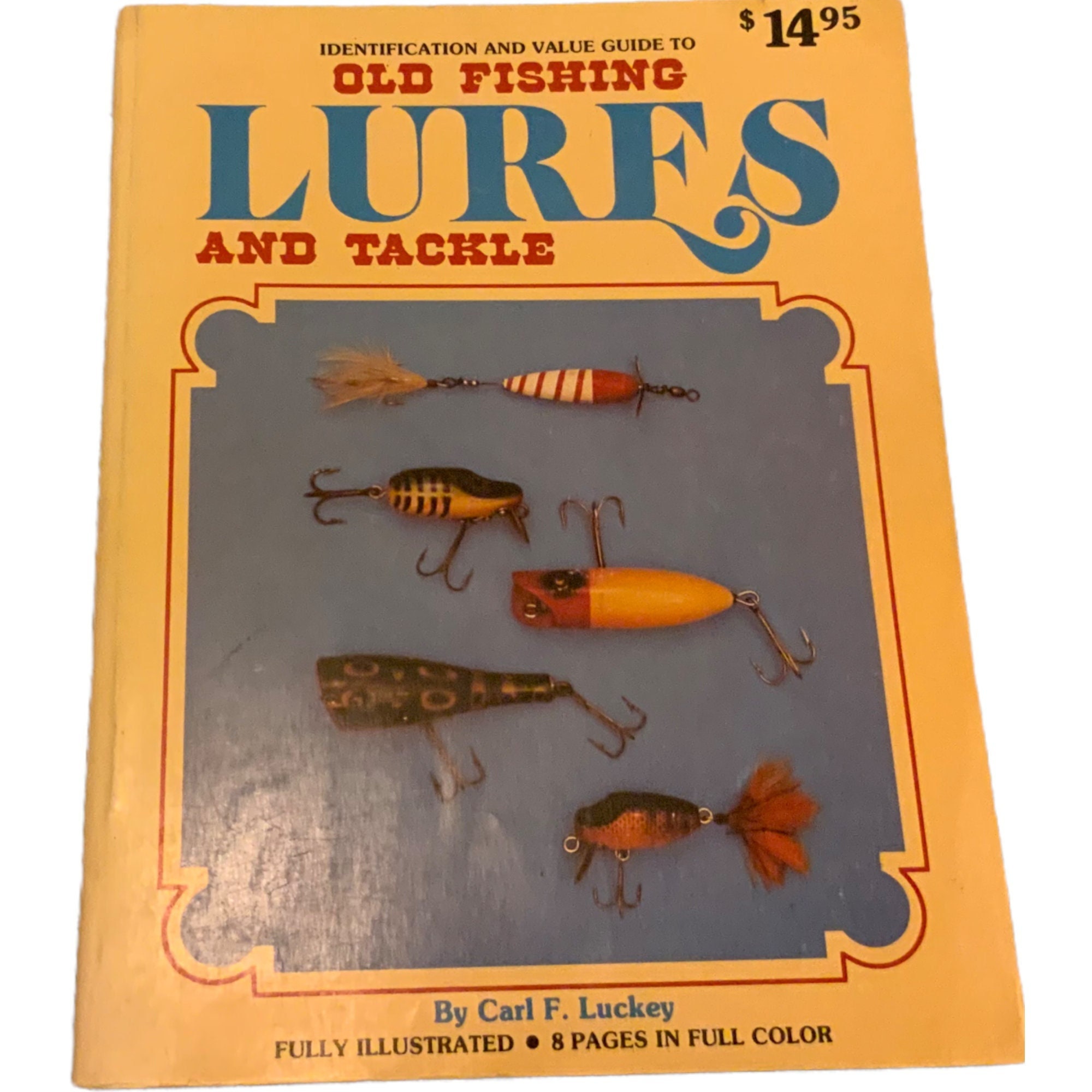 Vintage Old Fashioned Fishing Lures and Tackle Price Guide 1980 Reference  Book 