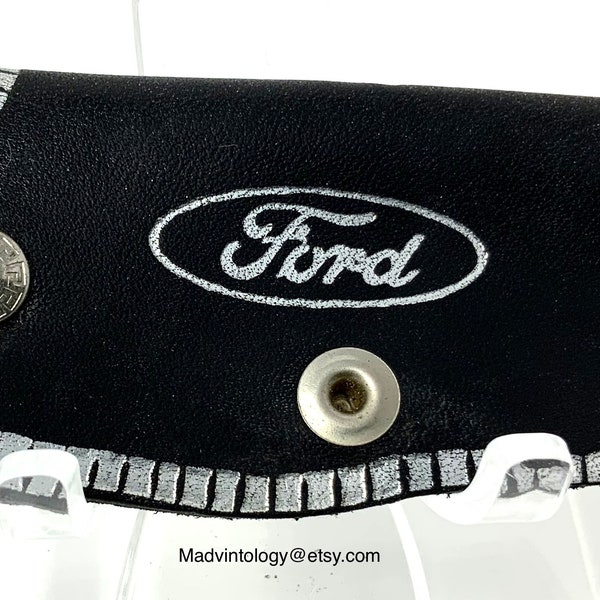 Leather Ford Key Fob Holder - Etsy