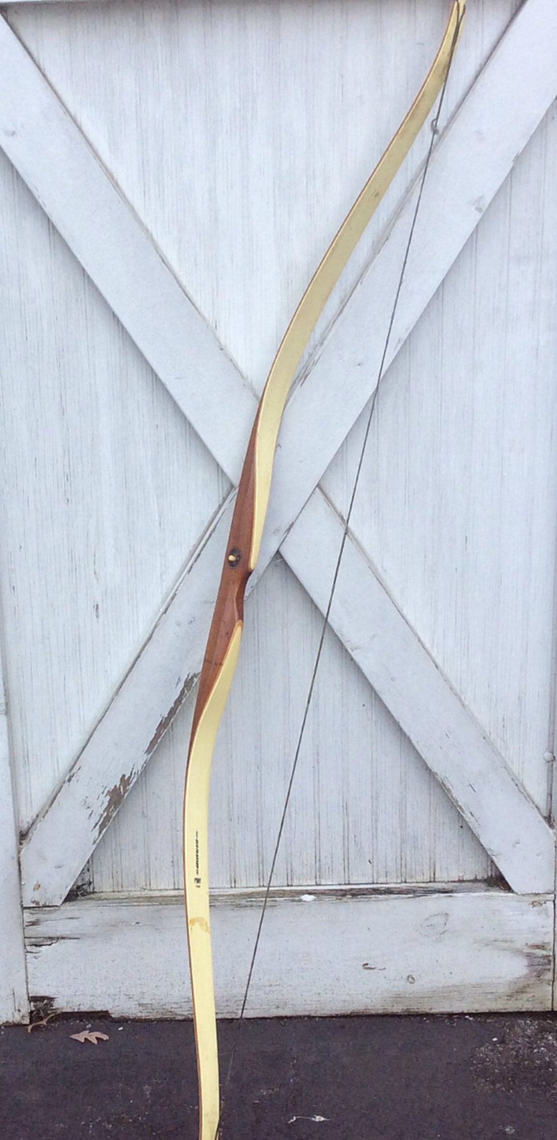 Vintage Ben Pearson Recurve Bow Pony 7020 35 Traditional Wood Etsy