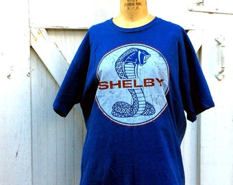 Estate Shelby Cobra T Shirt Size XXL Carroll Shelby Mustang Car Automobile Shirt