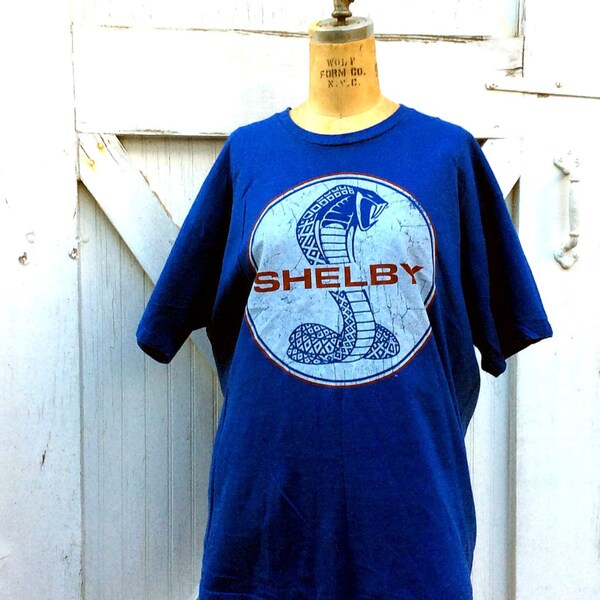 Estate Shelby Cobra T Shirt Size XXL Carroll Shelby Mustang Car Automobile Shirt