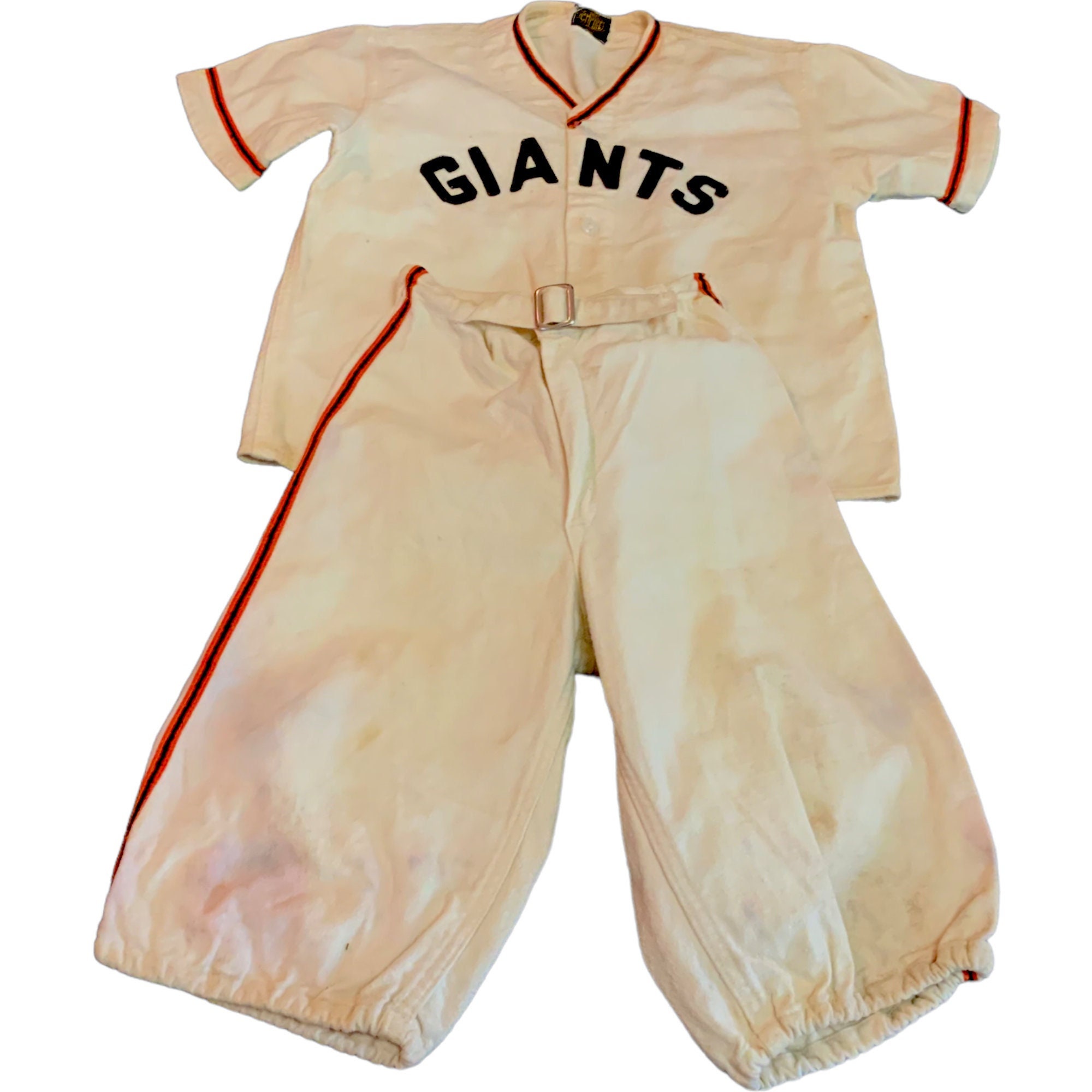 Vintage New York Giants MLB Baseball Uniform 1940s or Earlier 