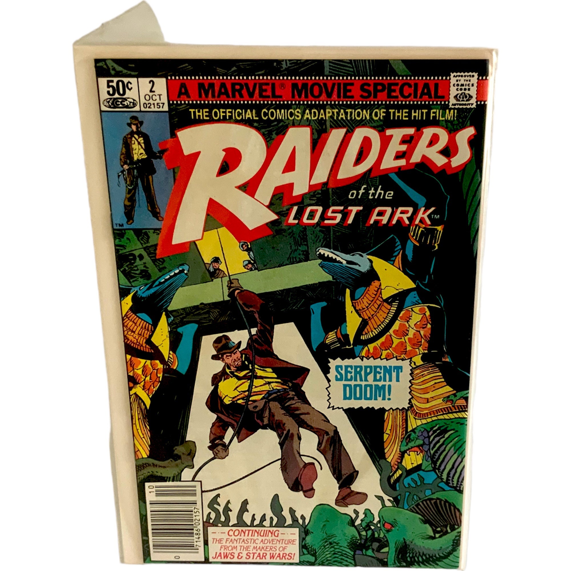 Vintage 1981 Raiders of the Lost Ark Comic Book No. 2 Marvel 1980s Comics  Bronze Age - Etsy