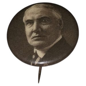 Vintage 1920 Warren G. Harding For President Political Presidential Campaign Pinback Button Badge
