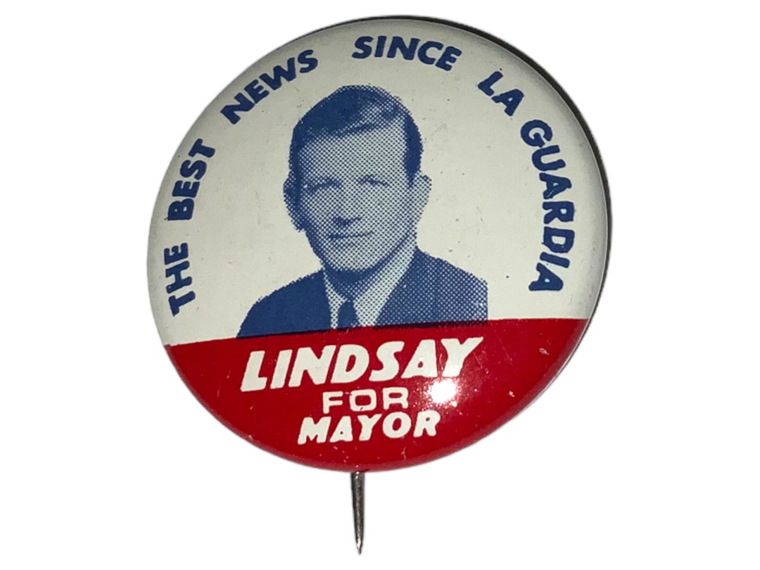 Vintage John Lindsay for Mayor President Political - Etsy