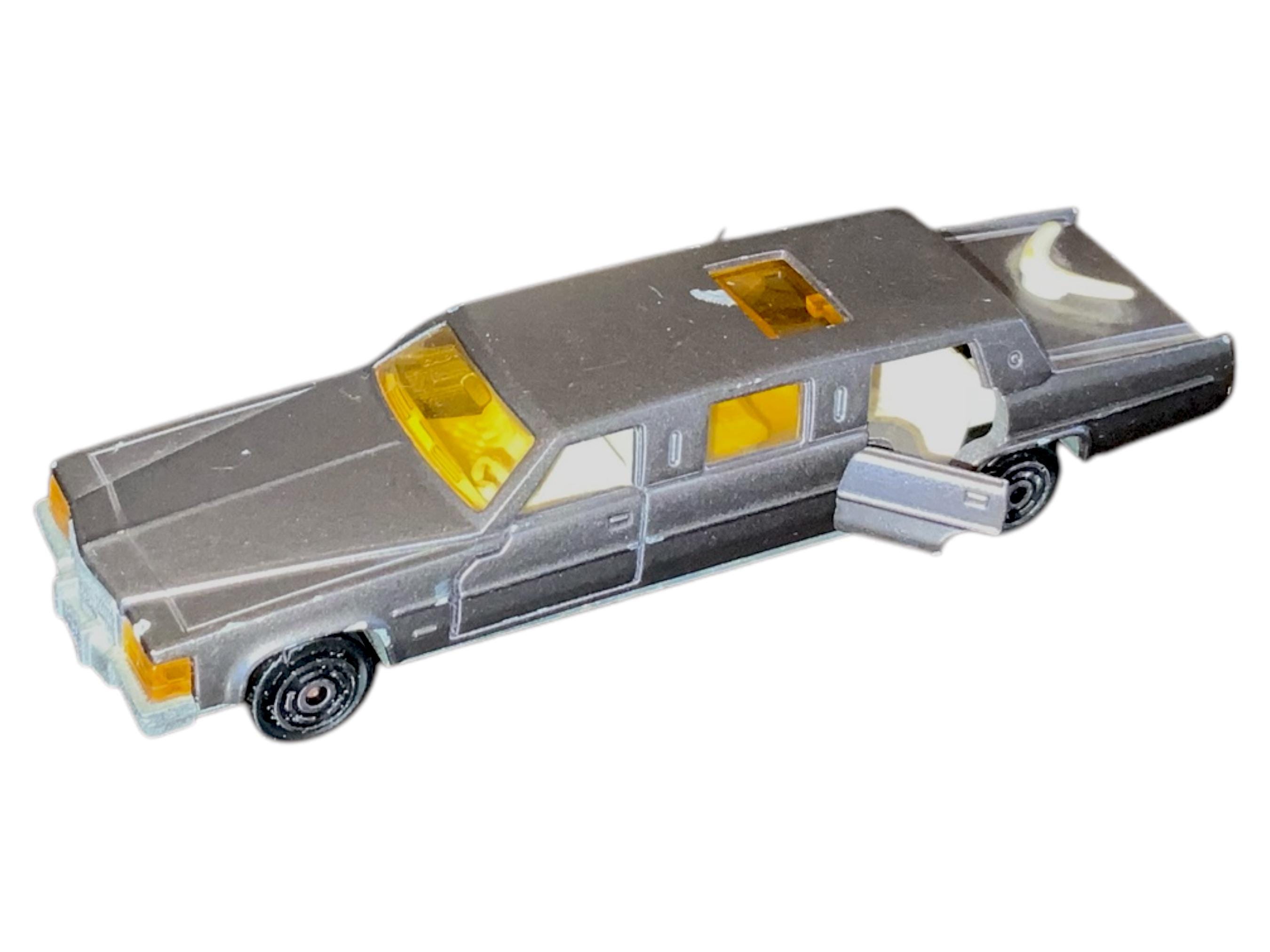 Vintage Majorette Cadillac Mercedes Stretch Limousine Die Cast