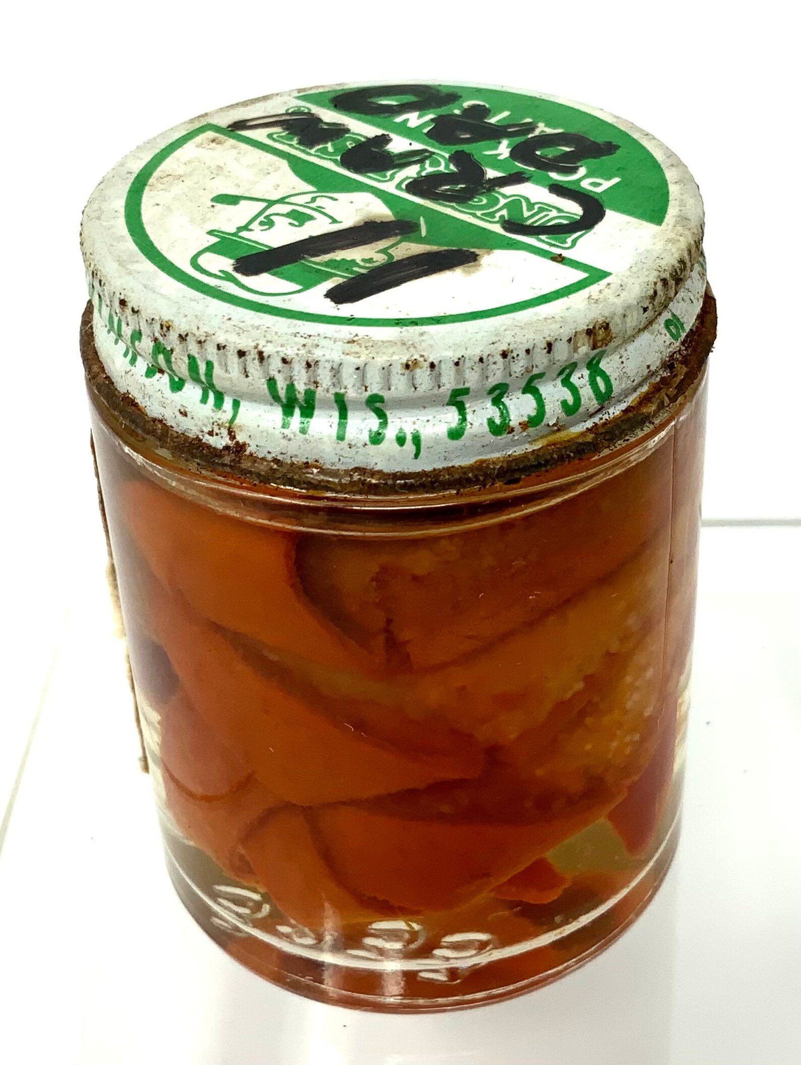 Vintage Uncle Josh Pork Rind Baits Pork Frog Fish Bait Lure Etsy