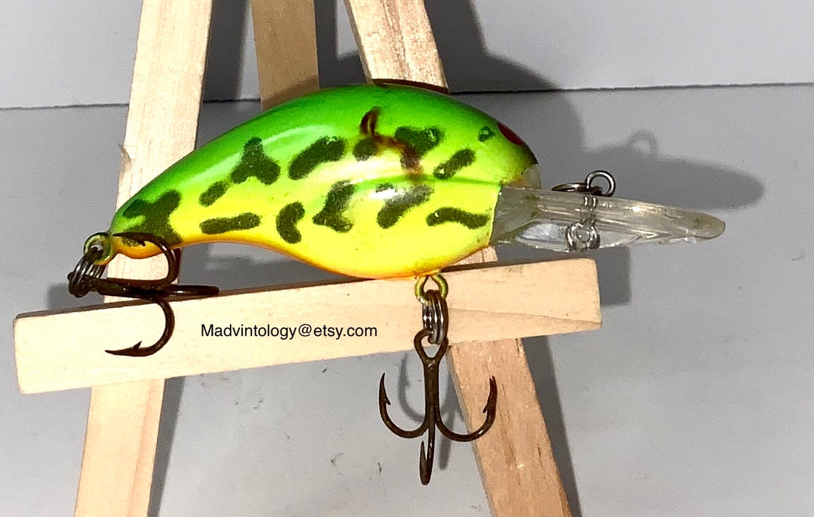 Vintage Antique Estate Frog Fishing Lure Bait Tackle Plug Etsy