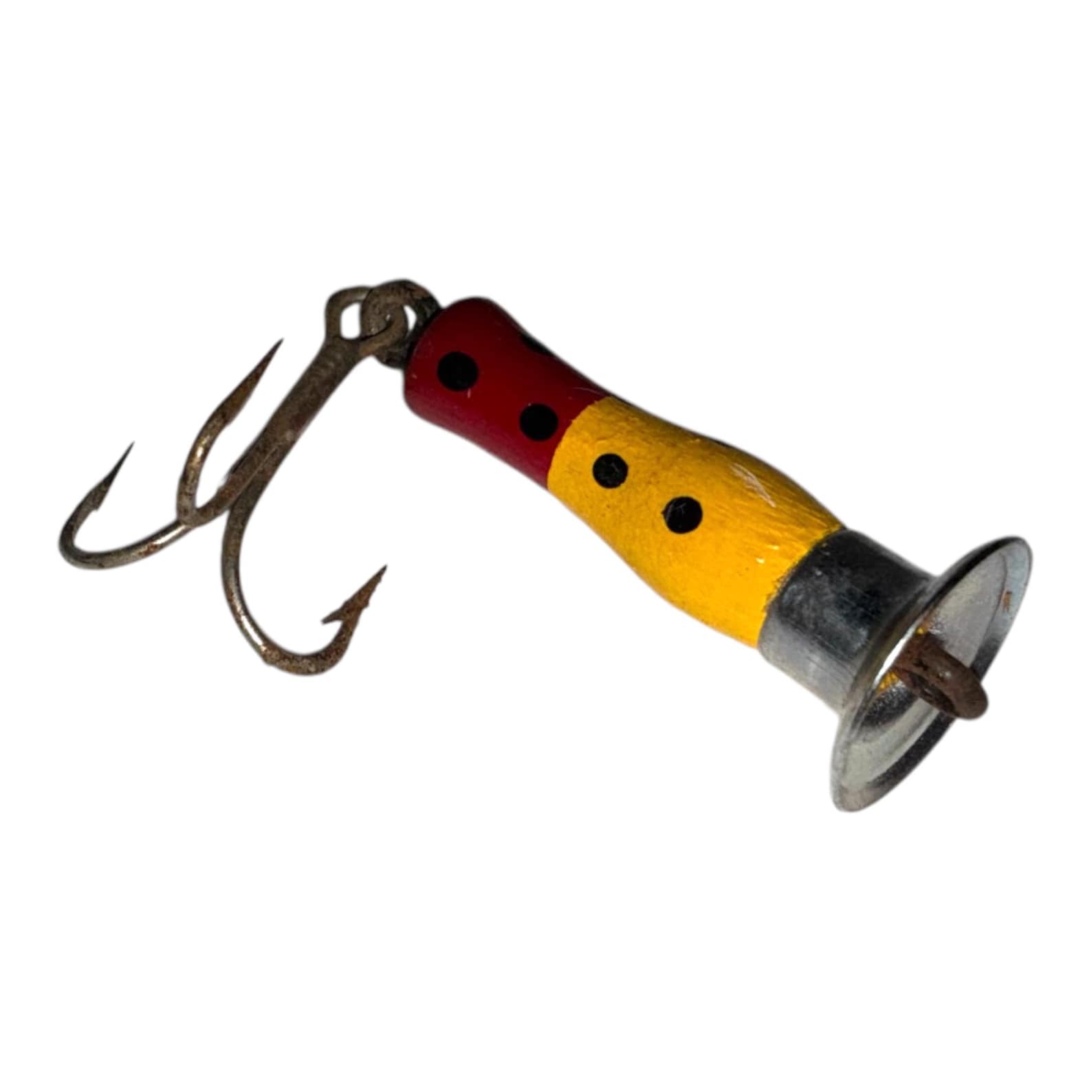 Vintage Wood Wooden Walleye Wobbler Fishing Lure Trolling Bait Tackle ...