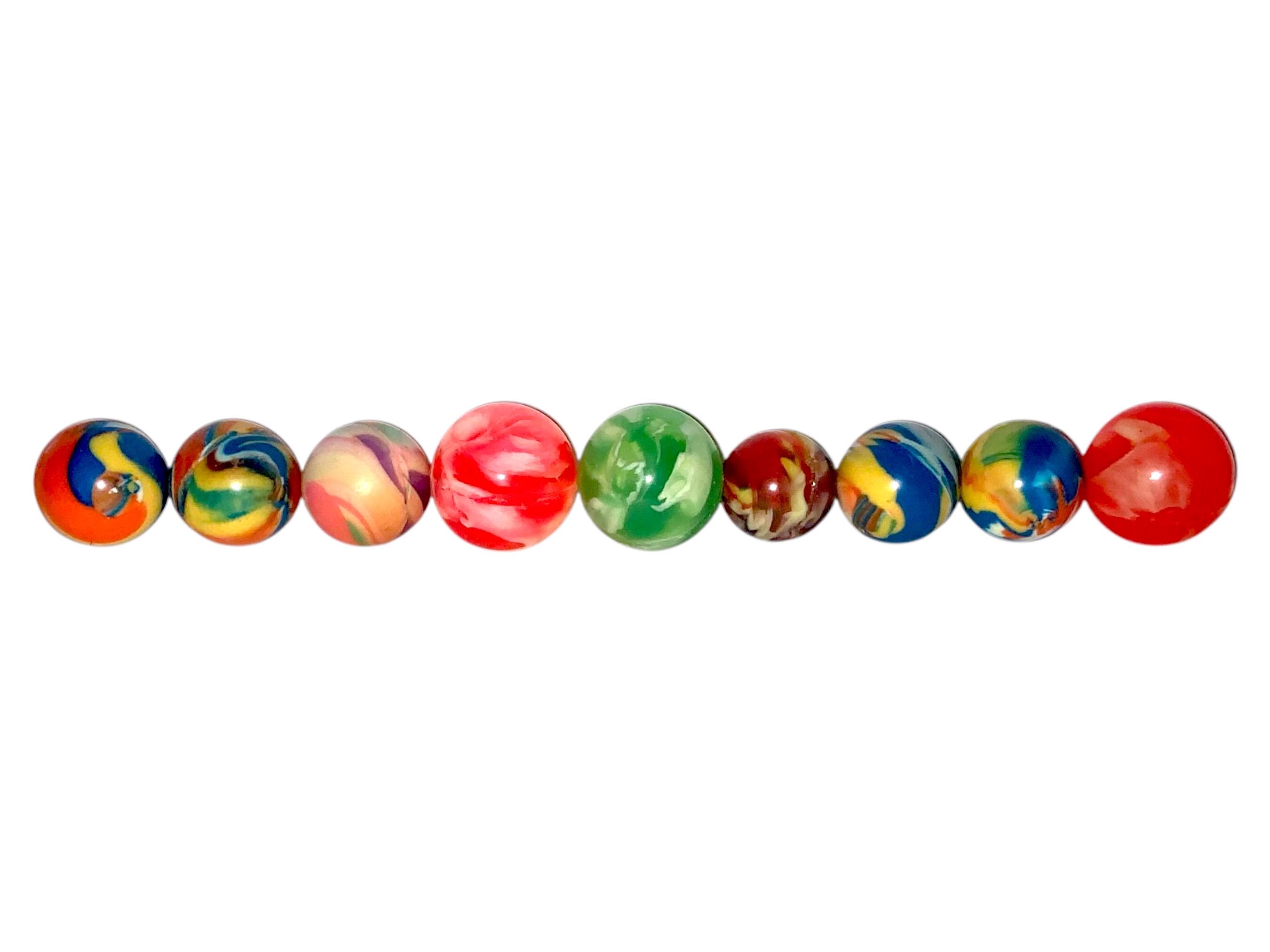 Vintage Lot of Multi Color Bouncy Rubber Balls Bubblegum Machine