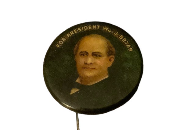 Antique William Jennings Bryan Presidential Campaign … Gem