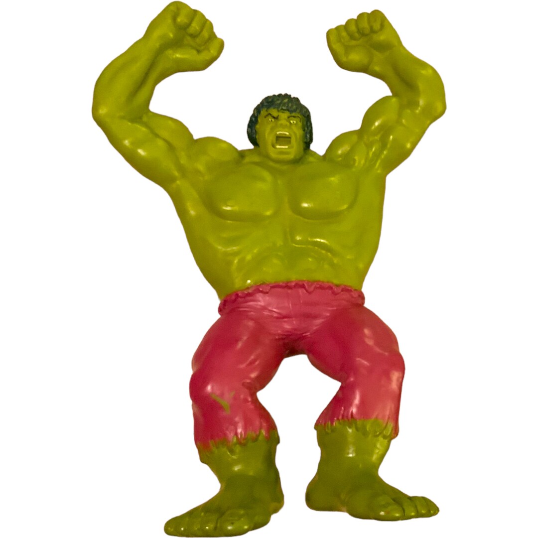 Vintage the Incredible Hulk Green Action Figure Rage Cage 1978 Etsy