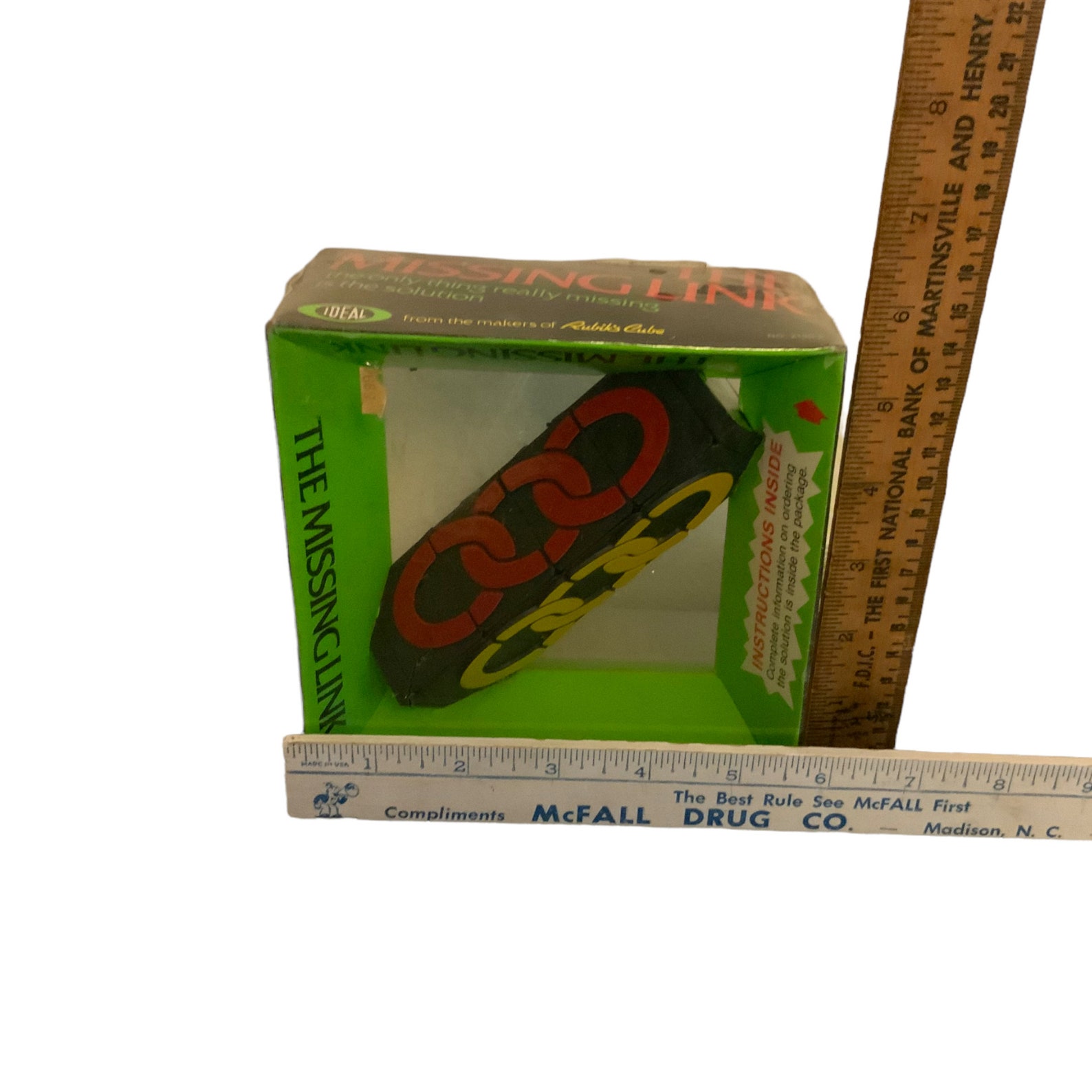 Vintage Ideal the Missing Link Puzzle by Rubiks Cube Game Etsy