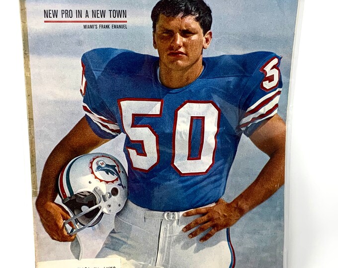 Sports Illustrated Back Issue August 8 1966 Frank Emanuel Etsy