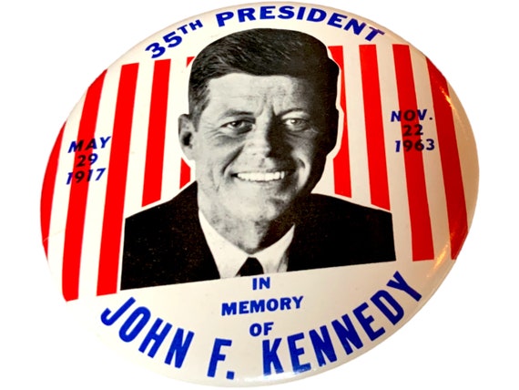 Vintage 1960’s In Memory of John F. Kennedy Presi… - image 1