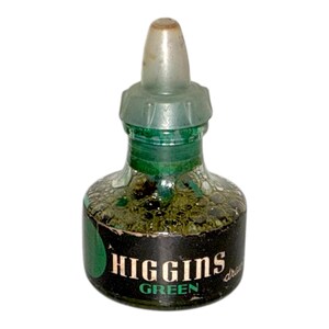Vintage Higgins Drawing Ink Bottle - Etsy