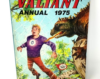 Vintage 1975 Valiant Annual Hard Cover Comic Book Comics RARE 1970’s