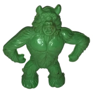 Vintage 1960’s Cyclops Ogre Green Monster BC1 Diener Rubber Toy Alien Kaijou Eraser