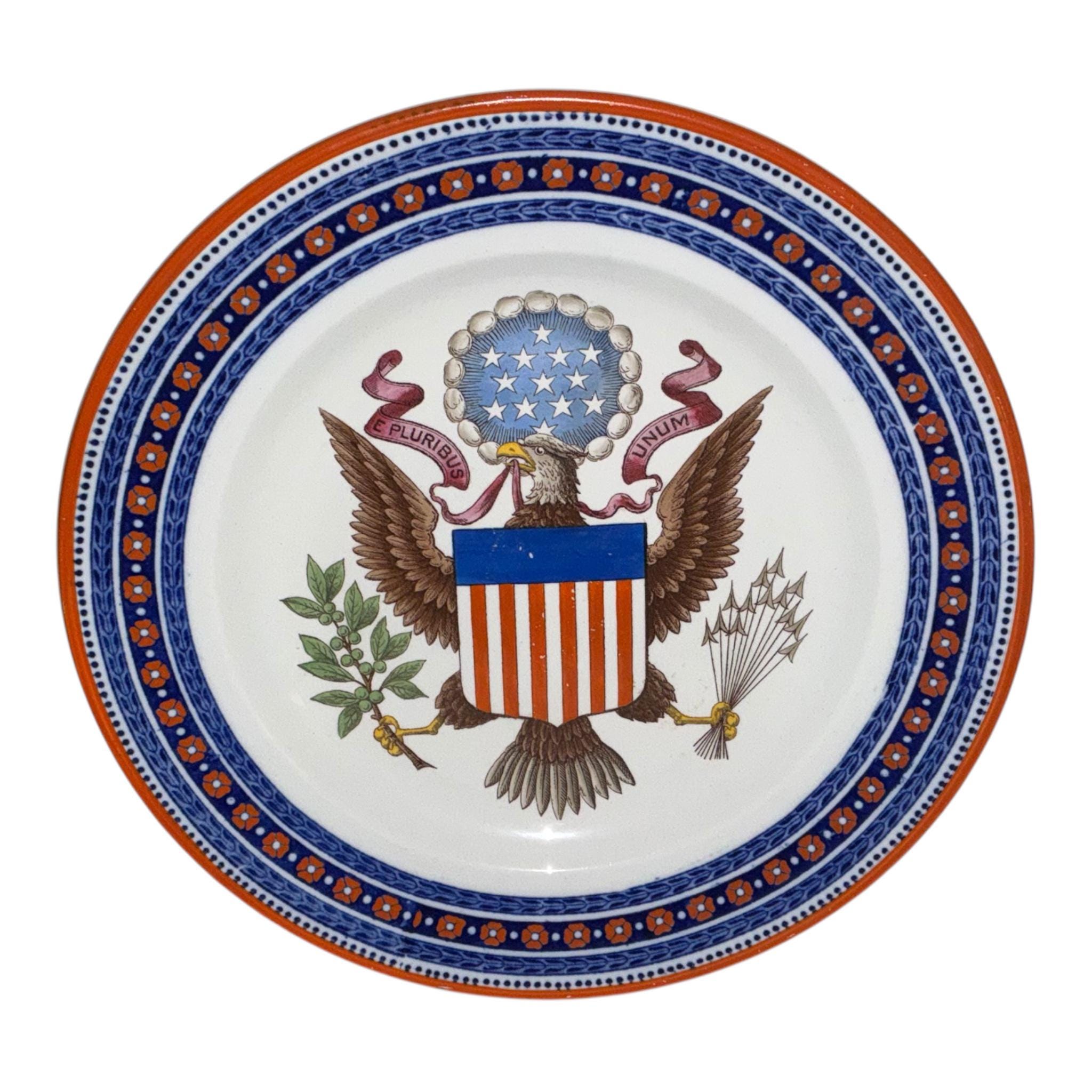 The Great Seal of the United States Plate - Etsy