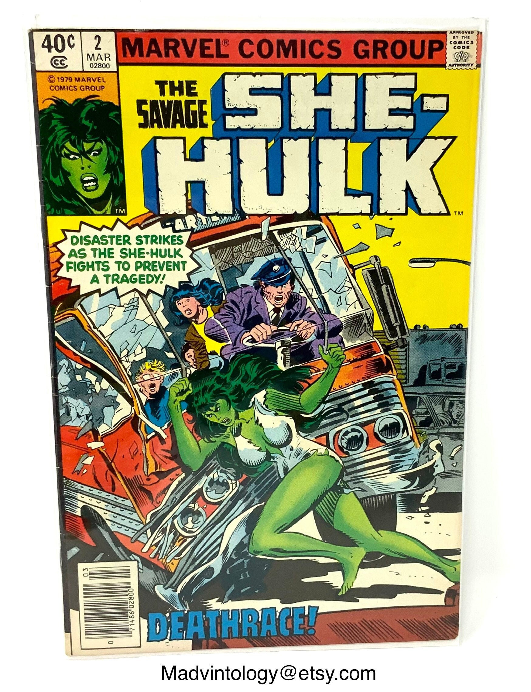 explosión mejilla los padres de crianza The Savage She-Hulk Comic Book Marvel Comics 40 Cents No. 2 - Etsy España