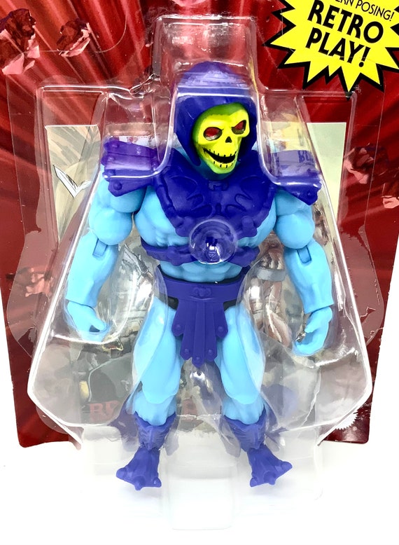 Figurine articulée Skeletor Super 7 Vintage Collection Les Maitres de l'Univers Motu 03072 – La Marque Zone