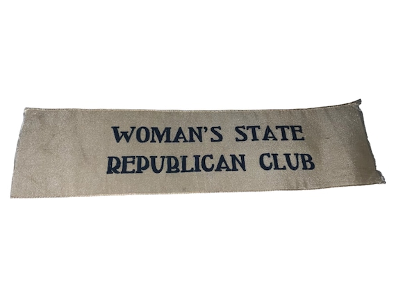 Vintage Early 1900’s Woman’s State Republican Clu… - image 1