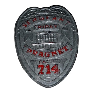 Dragnet 714 Badge - Etsy