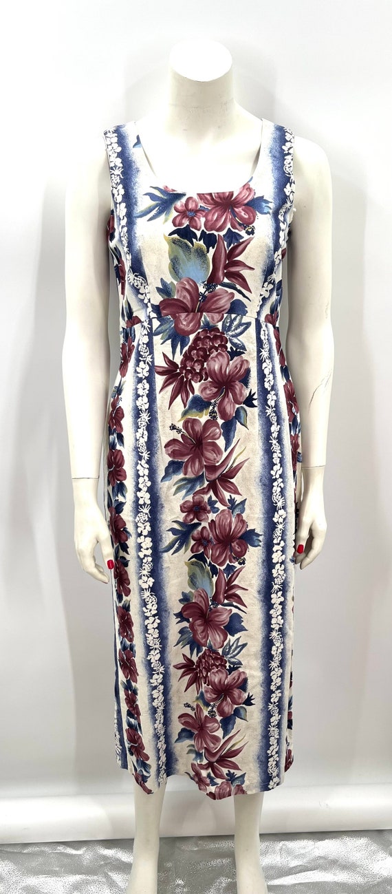 Vintage Hilo Hattie Hawaiian Dress 70s Fashion